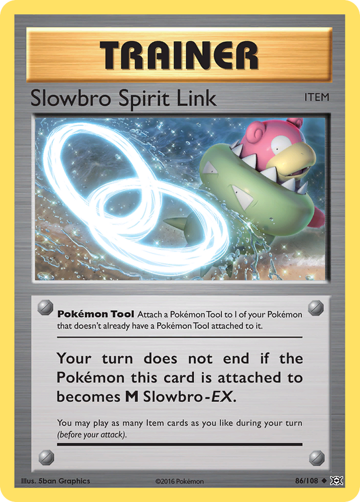 Slowbro Spirit Link (86/108) [XY: Evolutions]