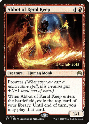 Abbot of Keral Keep [Magic Origins Promos]
