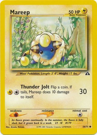 Mareep (58/75) [Neo Discovery Unlimited]
