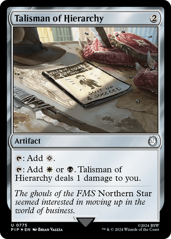 Talisman of Hierarchy (Surge Foil) [Fallout]