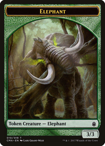 Elephant [Commander Anthology Tokens]