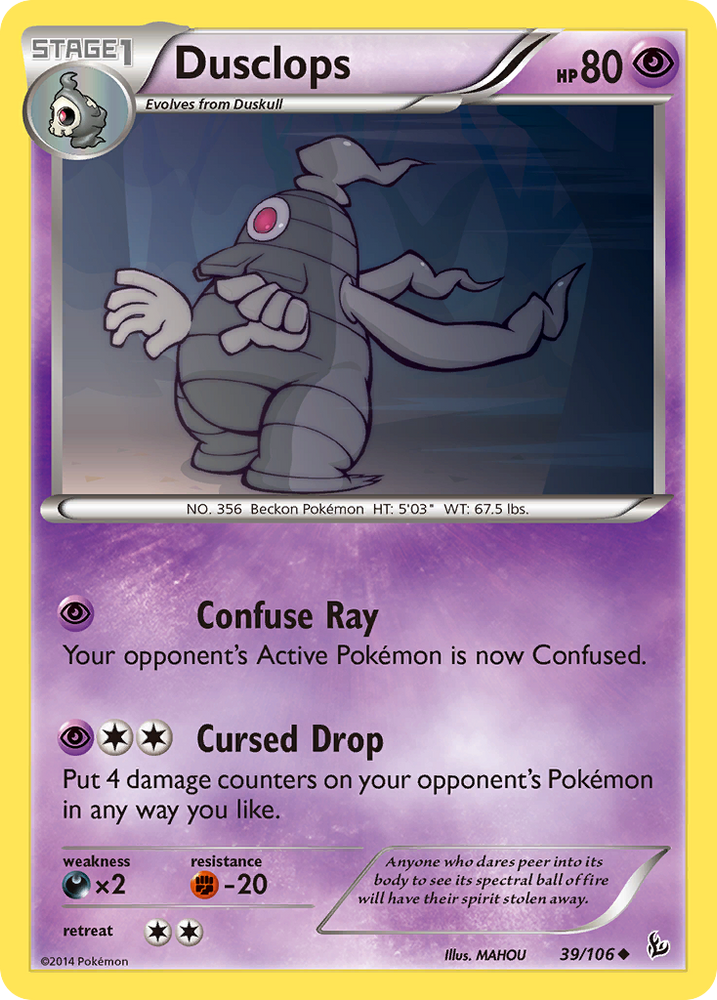 Dusclops (39/106) [XY: Flashfire]