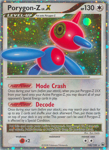 Porygon-Z LV.X (100/100) [Diamond & Pearl: Majestic Dawn]