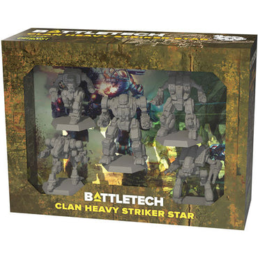 BattleTech: Clan Heavy Striker Star Miniature Pack