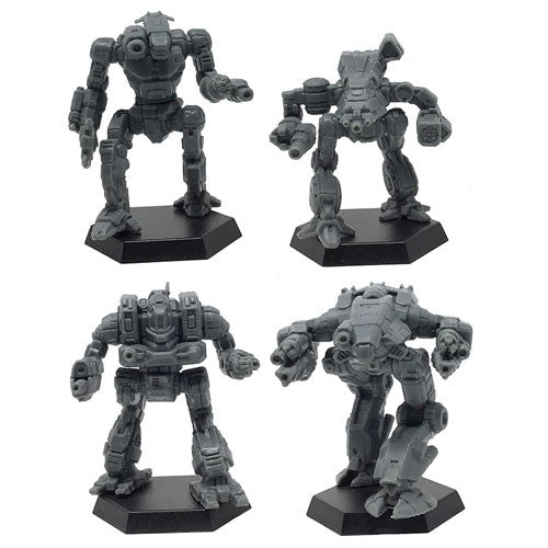 BattleTech: Inner Sphere Heavy Battle Lance Miniature Pack