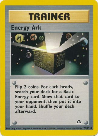 Energy Ark (75/75) [Neo Discovery Unlimited]