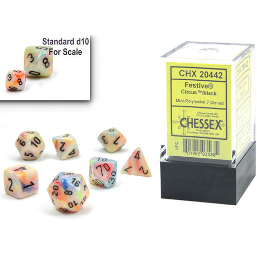 Chessex - Mini-Polyhedral 7 Die Set