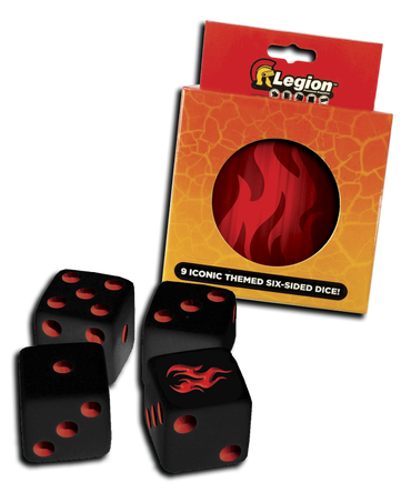Fire D6 Tin