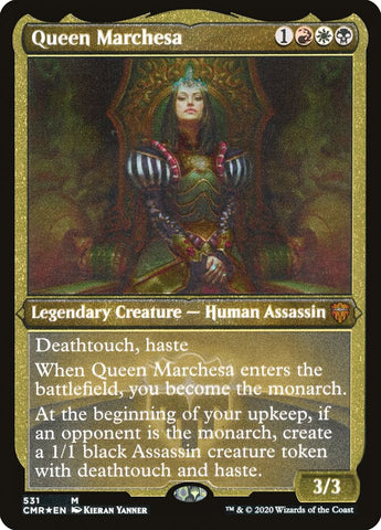 Queen Marchesa (Foil Etched) [Commander Legends]
