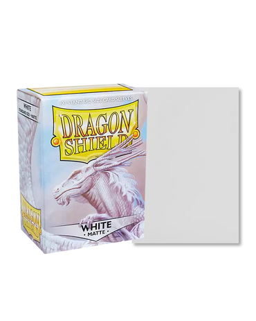 Dragon Shield: (100) Matte Card Sleeves & Box - Basics