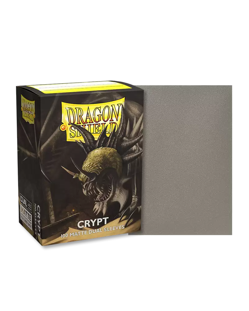 Dragon Shield: (100) Matte Card Sleeves & Box - Dual