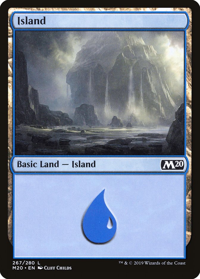 Island (#267) [Core Set 2020]