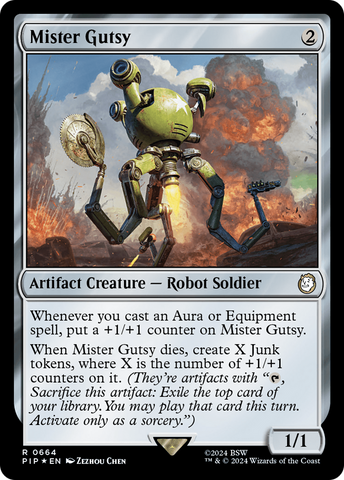 Mister Gutsy (Surge Foil) [Fallout]
