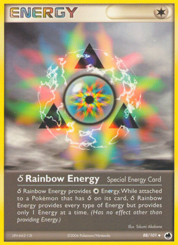 Rainbow Energy (88/101) (Delta Species) [EX: Dragon Frontiers]