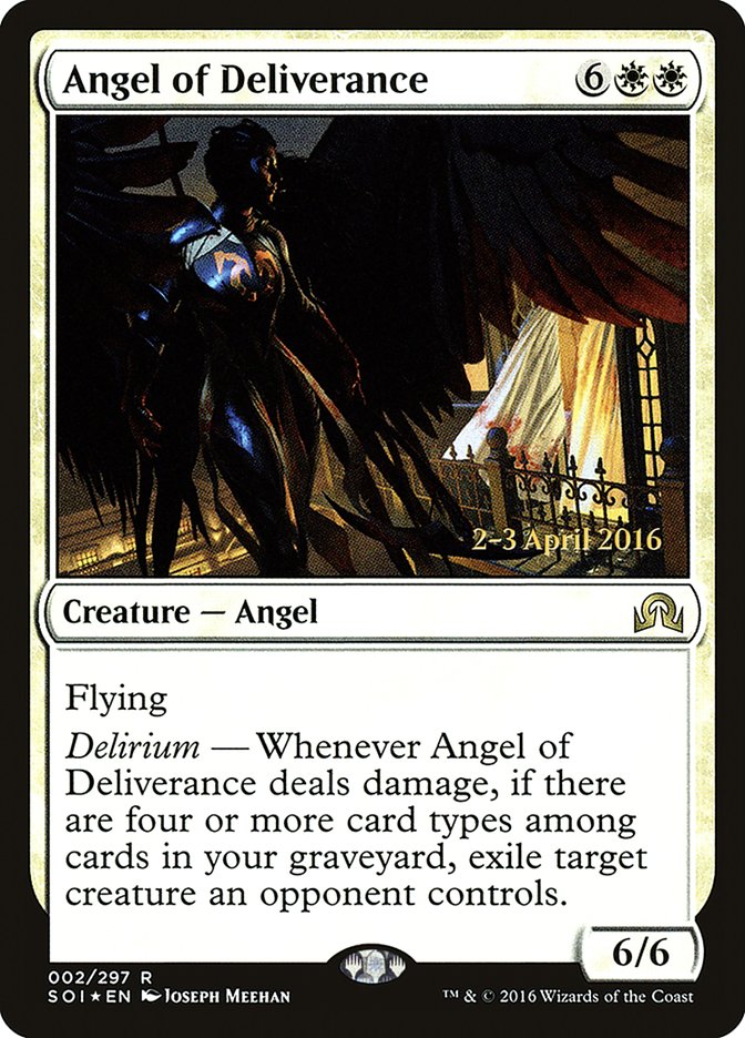 Angel of Deliverance [Shadows over Innistrad Promos]