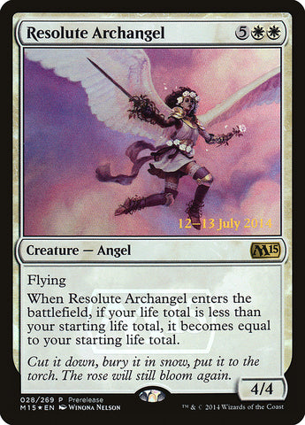 Resolute Archangel [Magic 2015 Promos]