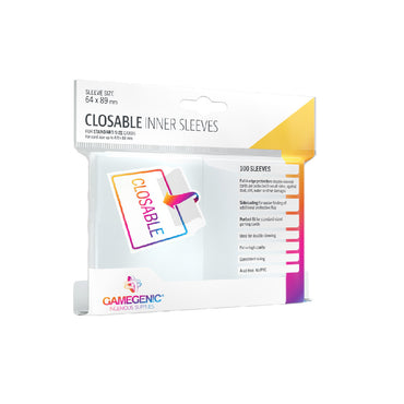 GameGenic - Closable Inner Sleeves