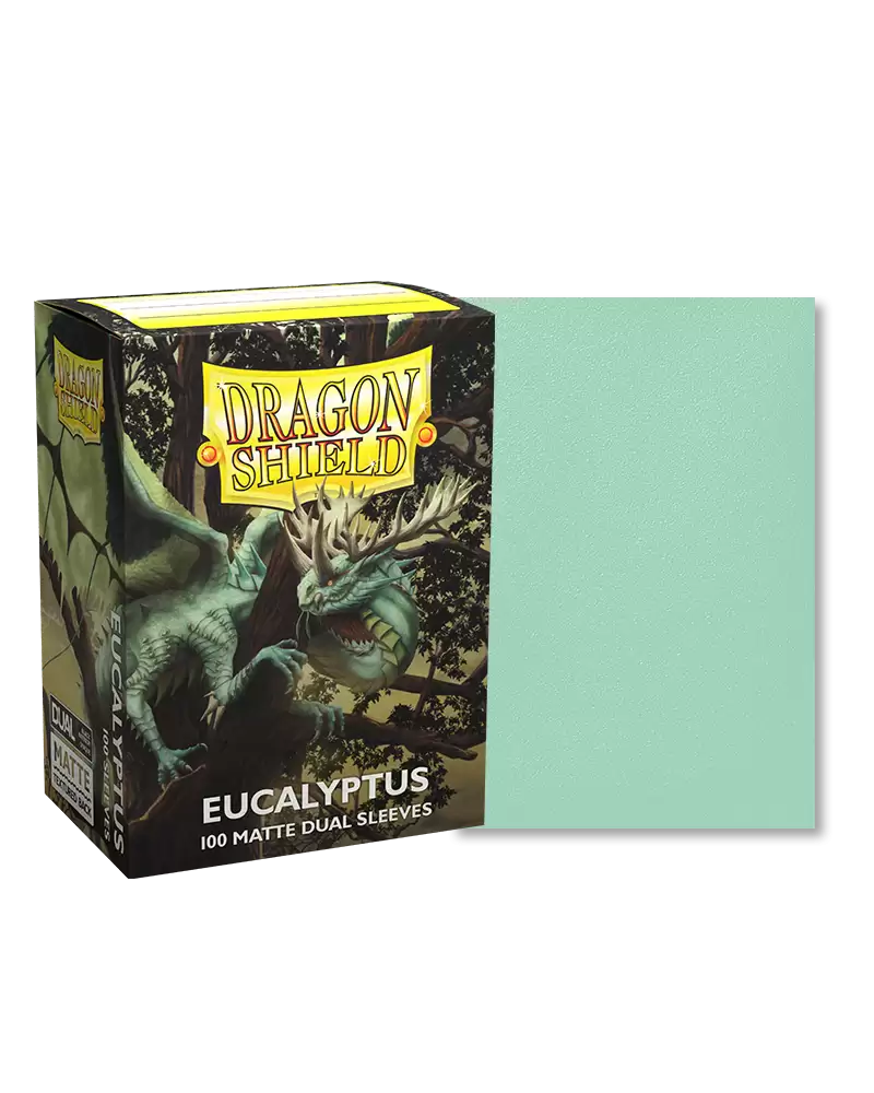 Dragon Shield: (100) Matte Card Sleeves & Box - Dual