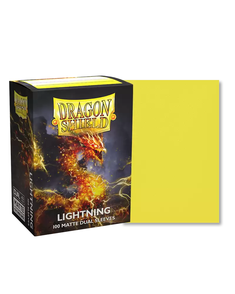 Dragon Shield: (100) Matte Card Sleeves & Box - Dual