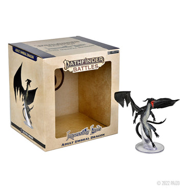 Pathfinder Battles: Impossible Lands - Adult Umbral Dragon Figurine